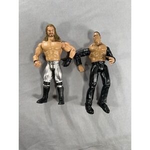 Vintage Jakks Dwayne The Rock Johnson‎ And Ruthless Aggression Paul Burchill